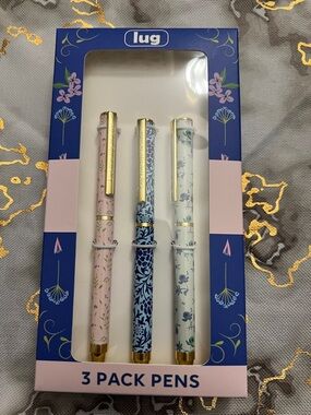 lug Floral Ballpoint Pen Trio — 2026 Spring Box